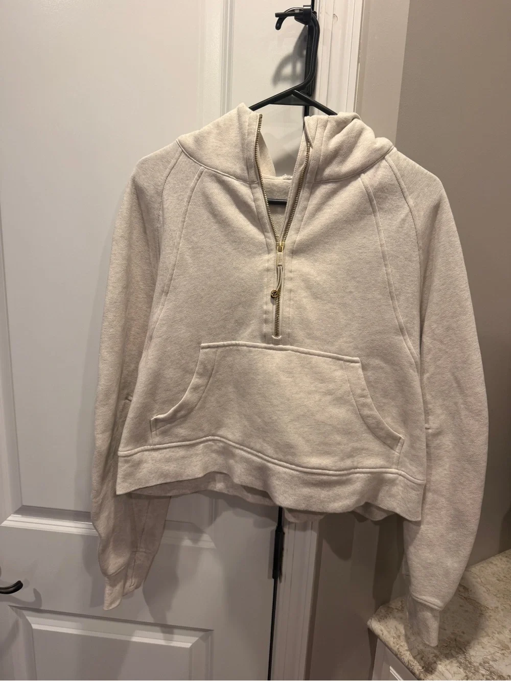 Lululemon Oversized 1/2 Zip Scuba Hoodie M/L